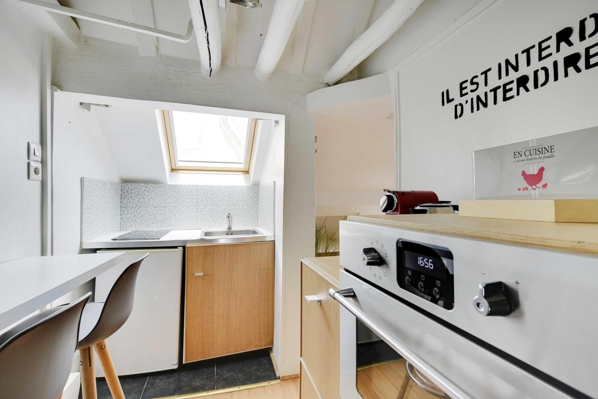 Charming Under Roof Bastille Appartement *